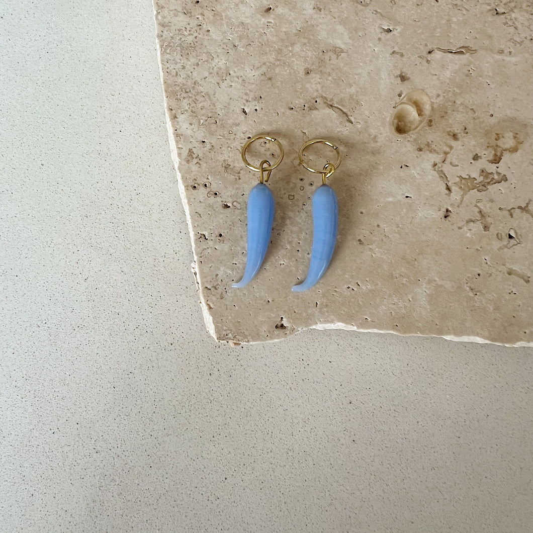 SPICE EARRINGS (LIGHT BLUE)